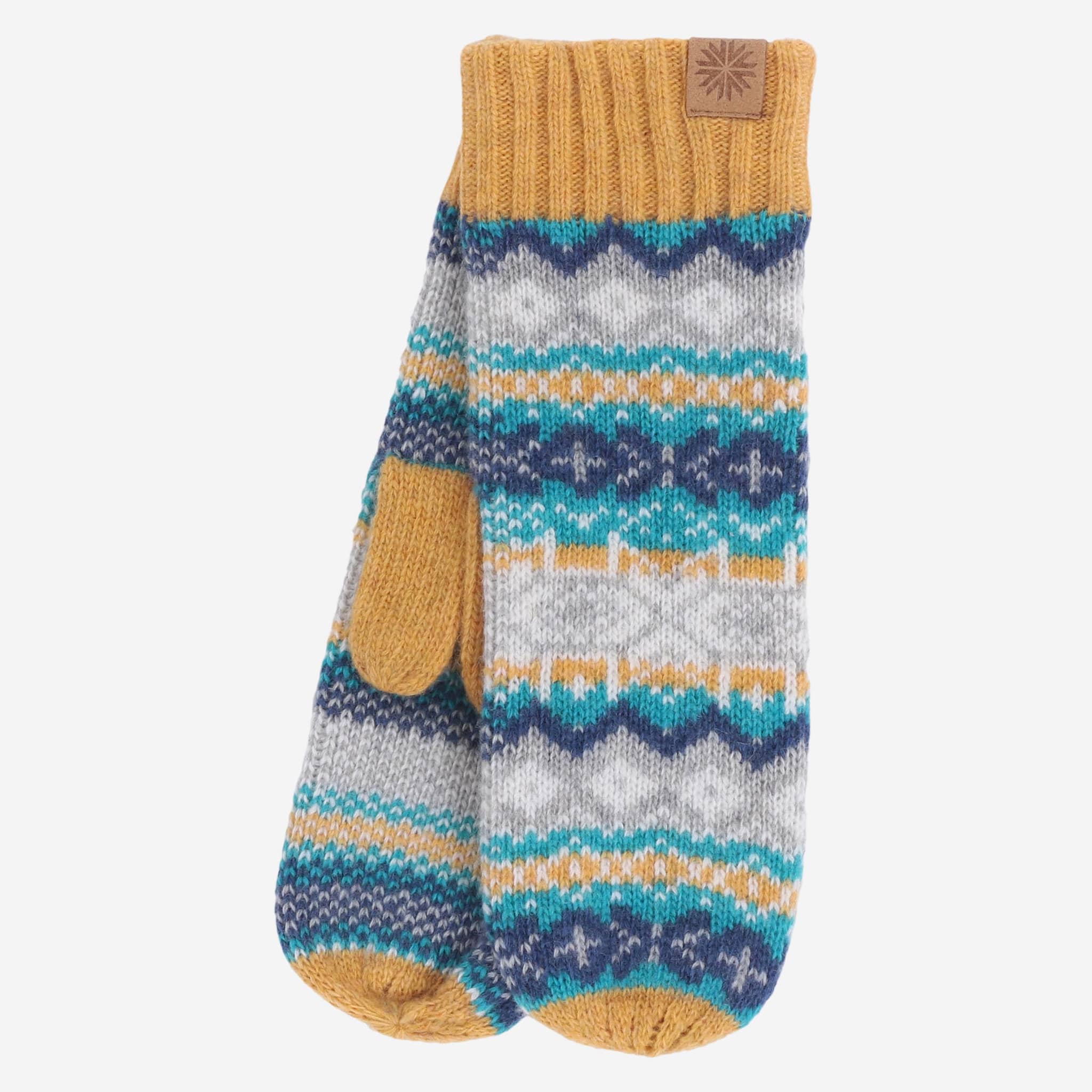 Skrúður Moufles en Mélange de Laine Nordiques